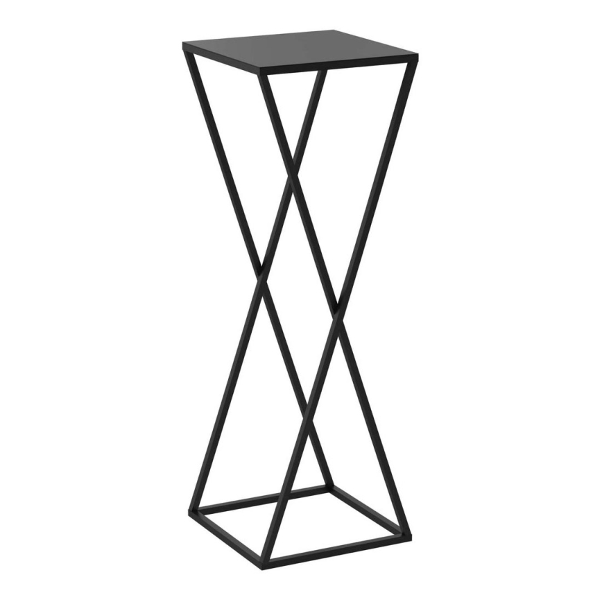 Suporte para flores 70x24 cm preto