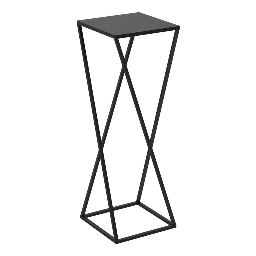 Suporte para flores 70x24 cm preto