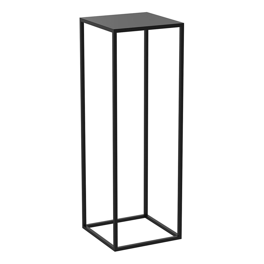 Suporte para flores 70x24 cm preto