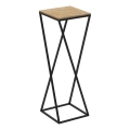 Suporte para flores 70x24 cm preto