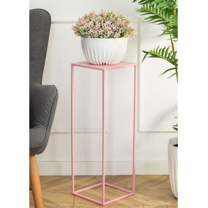 Suporte para flores 70x24 cm rosa