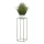 Suporte para flores 70x24 cm verde escuro