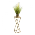 Suporte para flores 70x24 dourado