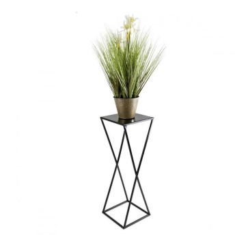 Suporte para flores 70x24 preto