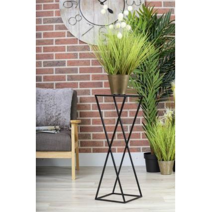 Suporte para flores 70x24 preto