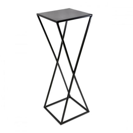 Suporte para flores 70x24 preto