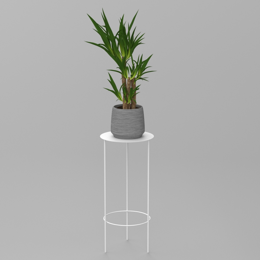 Suporte para flores 70x32 cm branco