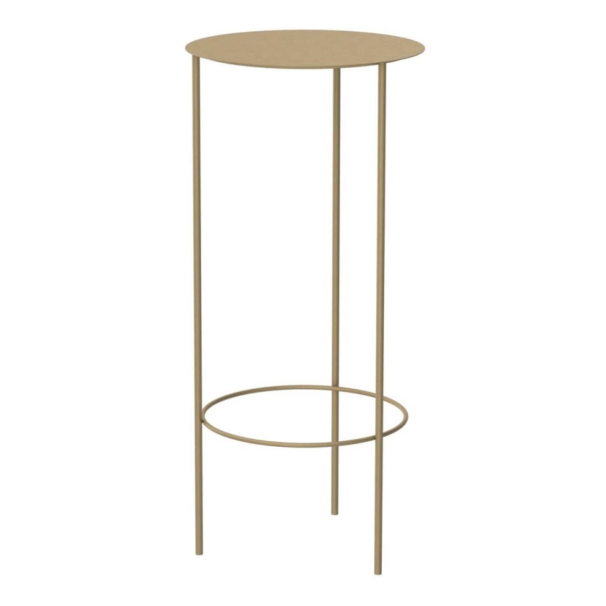 Suporte para flores 70x32 cm dourado