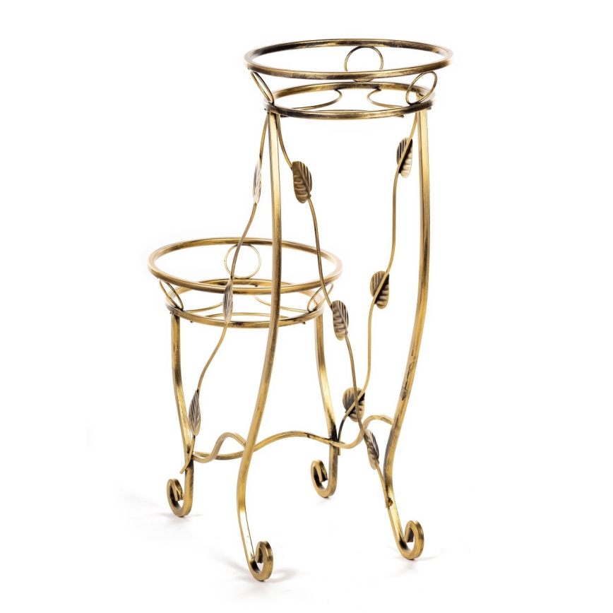 Suporte para flores 70x50 cm dourado