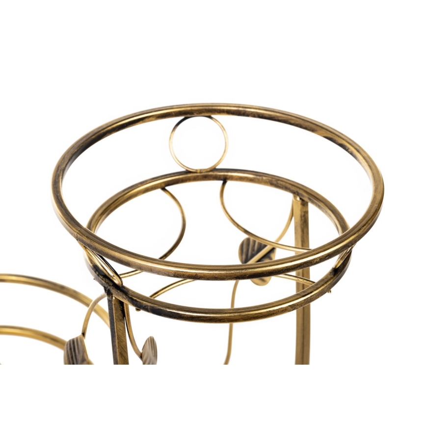 Suporte para flores 70x50 cm dourado