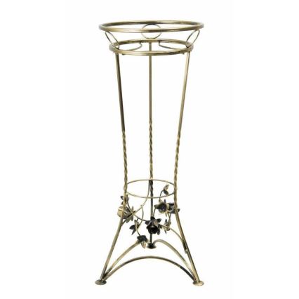 Suporte para flores 72x28 cm dourado