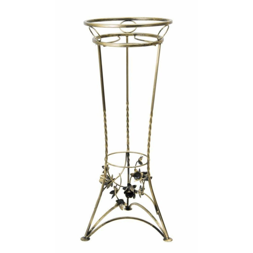 Suporte para flores 72x28 cm dourado
