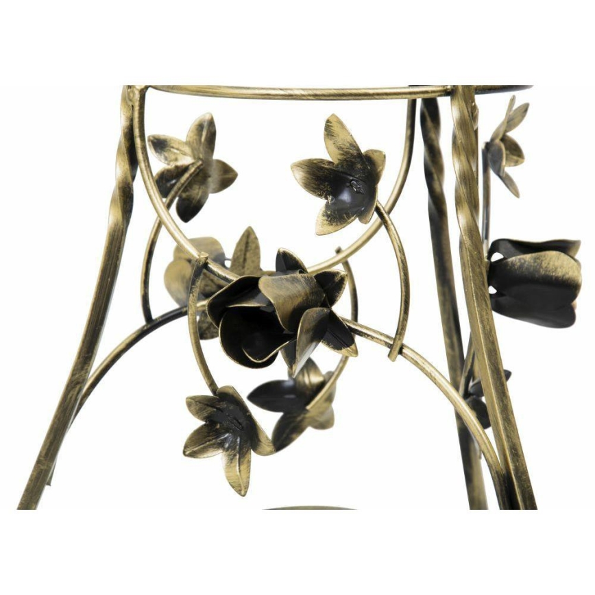 Suporte para flores 72x28 cm dourado