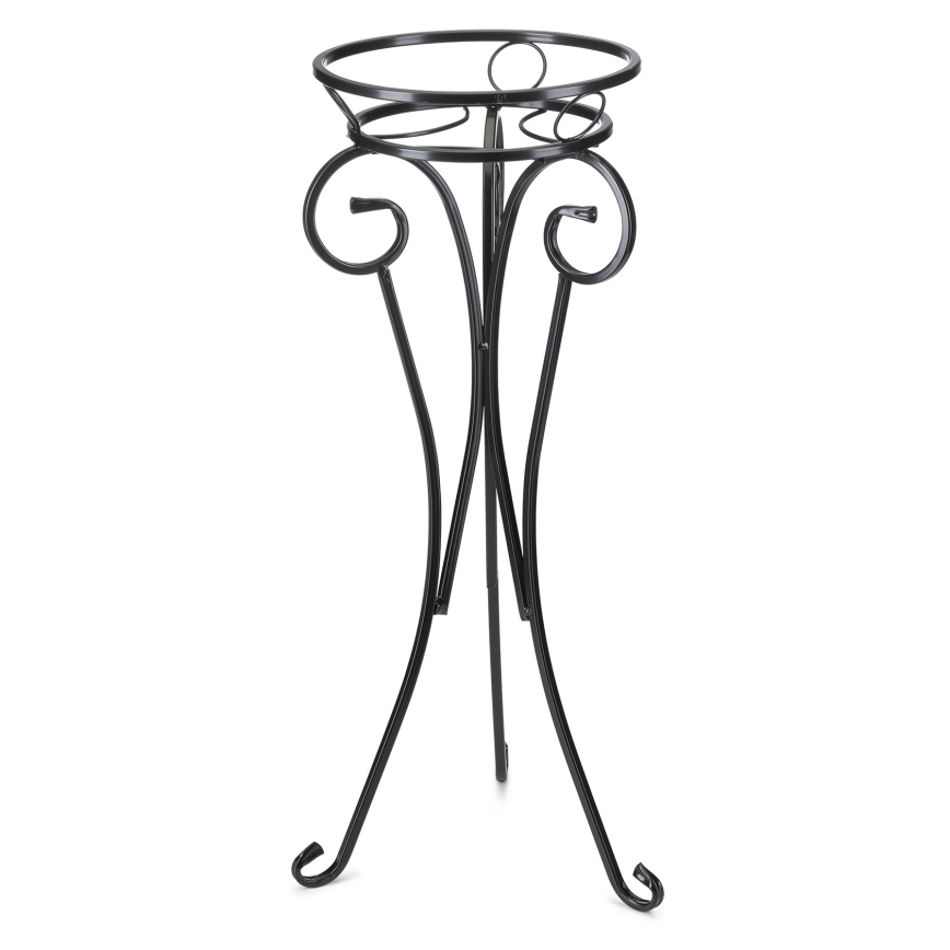 Suporte para flores 74x34 cm preto