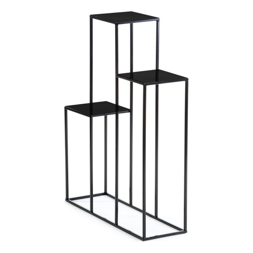 Suporte para flores 80x60 cm preto