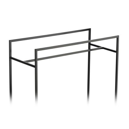 Suporte para flores 82x60 cm preto