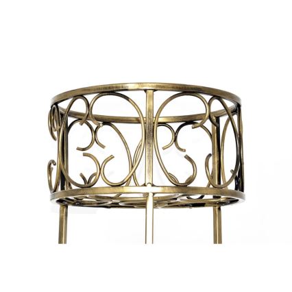 Suporte para flores 88x28 cm dourado