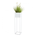 Suporte para flores 90x24 cm branco