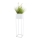 Suporte para flores 90x24 cm branco