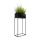 Suporte para flores 90x44 cm preto