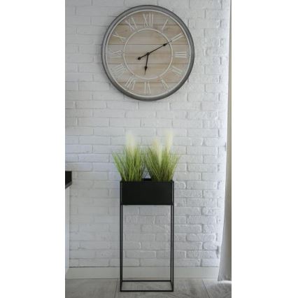 Suporte para flores 90x44 cm preto