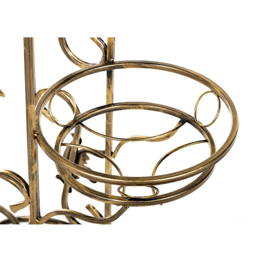 Suporte para flores 90x65 cm dourado