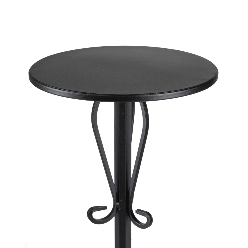 Suporte para flores 95x39 cm preto