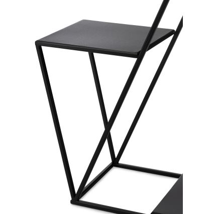 Suporte para flores 95x78 cm preto