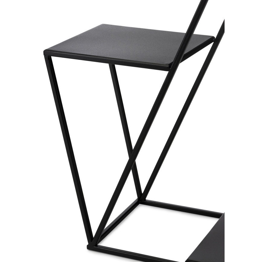 Suporte para flores 95x78 cm preto