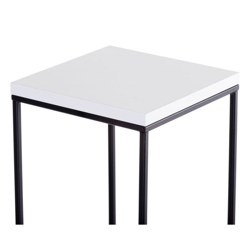 Suporte para flores BASICLOFT 40x24 branco/preto