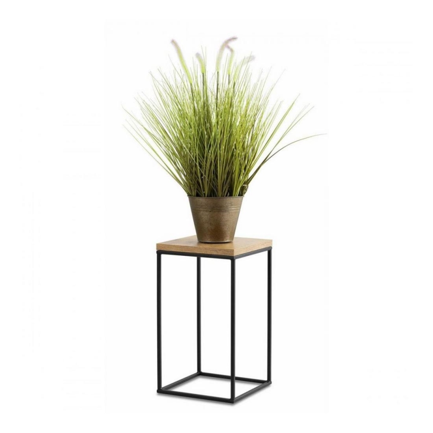Suporte para flores BASICLOFT 40x24 preto/castanho