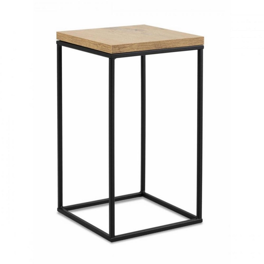 Suporte para flores BASICLOFT 40x24 preto/castanho