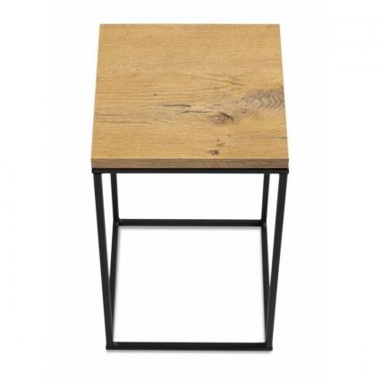 Suporte para flores BASICLOFT 40x24 preto/castanho