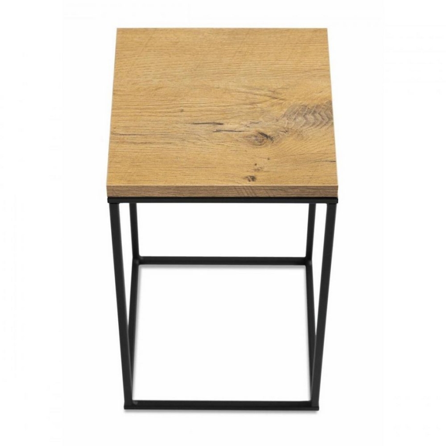 Suporte para flores BASICLOFT 40x24 preto/castanho