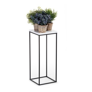 Suporte para flores BASICLOFT 60x24 preto/branco