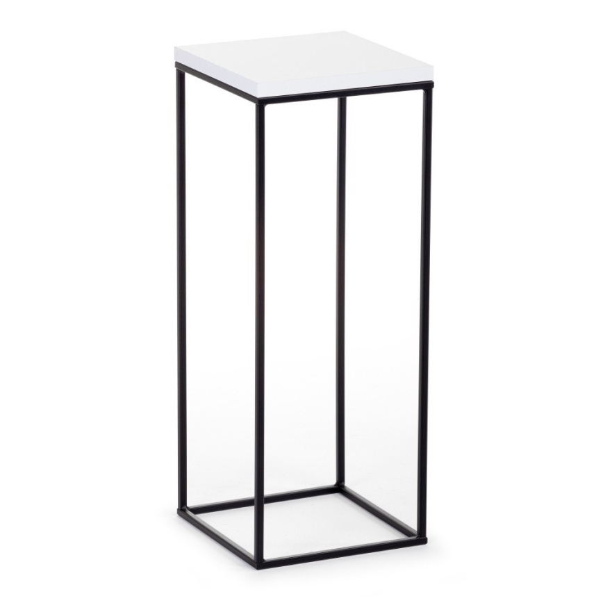 Suporte para flores BASICLOFT 60x24 preto/branco
