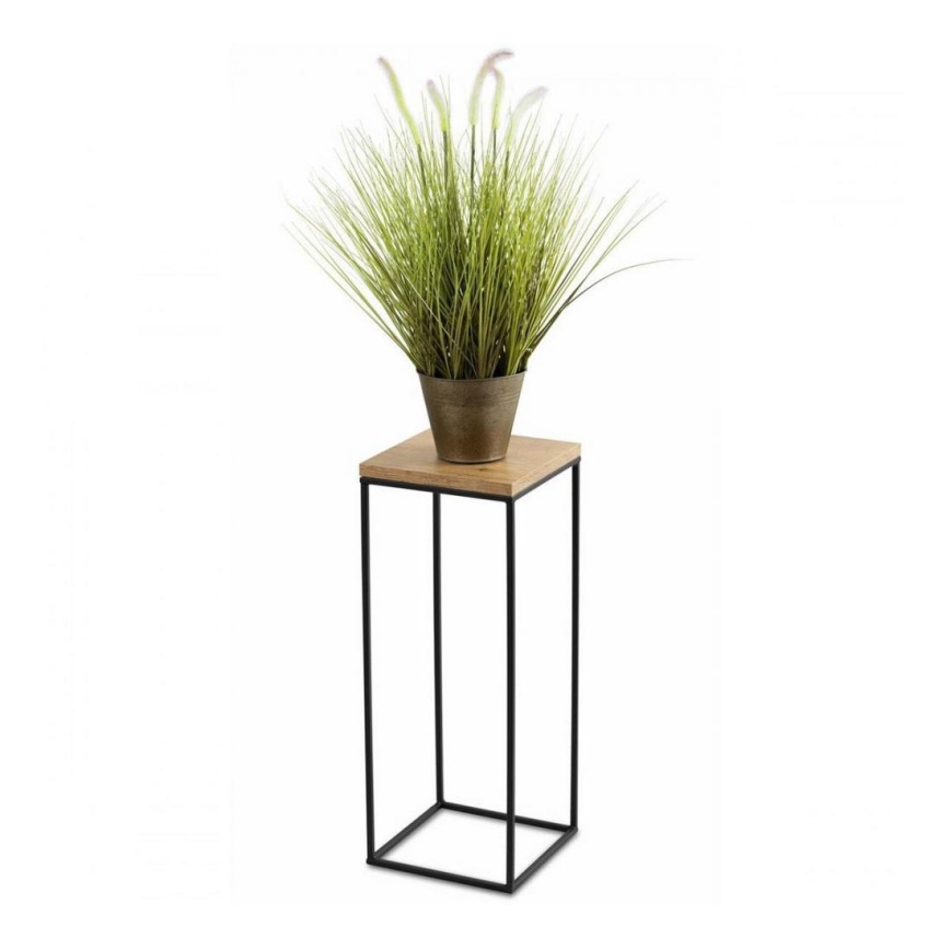 Suporte para flores BASICLOFT 60x24 preto/castanho