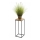 Suporte para flores BASICLOFT 60x24 preto/castanho