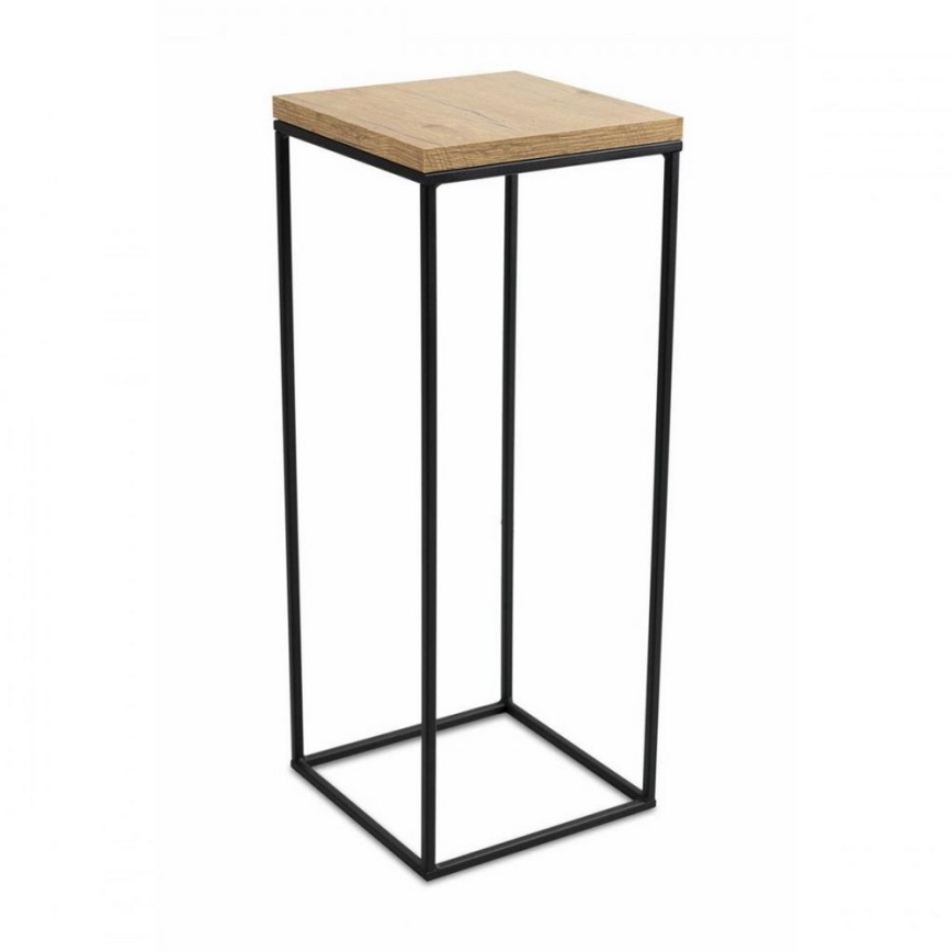 Suporte para flores BASICLOFT 60x24 preto/castanho