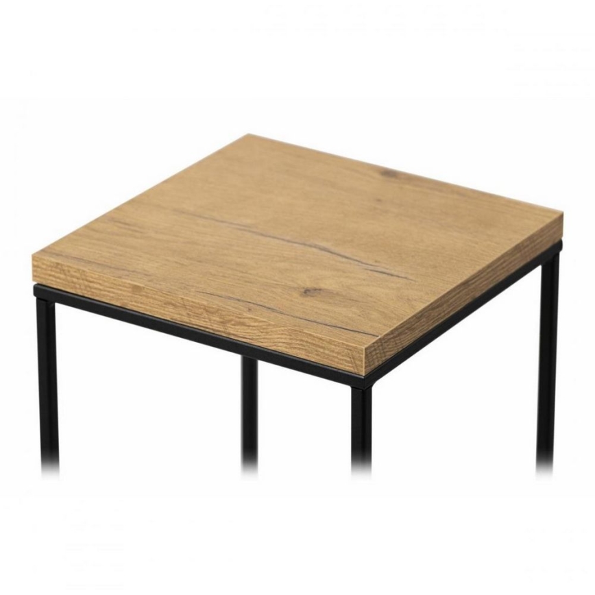 Suporte para flores BASICLOFT 60x24 preto/castanho