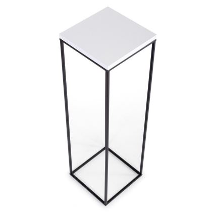 Suporte para flores BASICLOFT 80x24 preto/branco