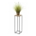 Suporte para flores BASICLOFT 80x24 preto/castanho