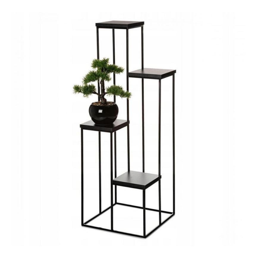Suporte para flores KASKADA 110x40 preto