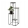 Suporte para flores KASKADA 110x40 preto