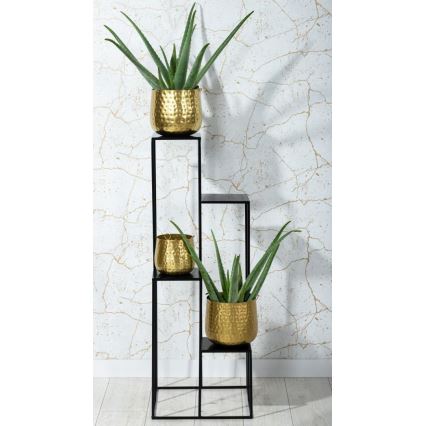Suporte para flores KASKADA 110x40 preto