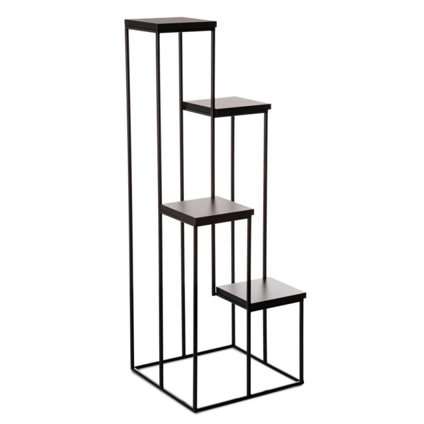 Suporte para flores KASKADA 110x40 preto