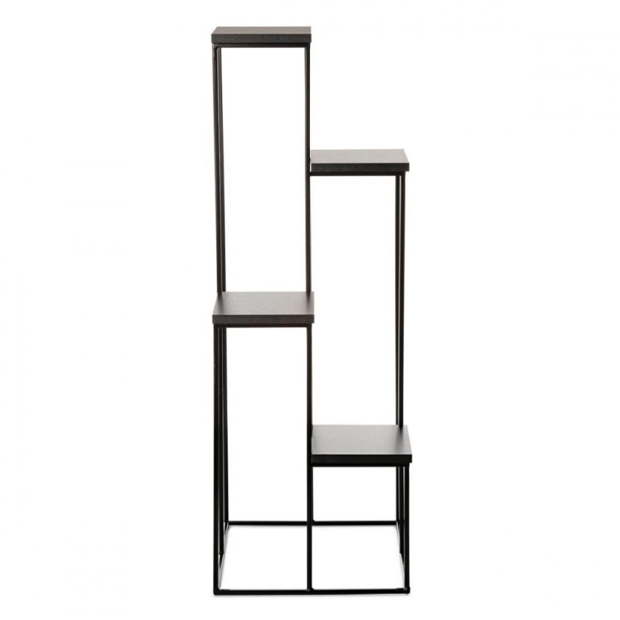 Suporte para flores KASKADA 110x40 preto
