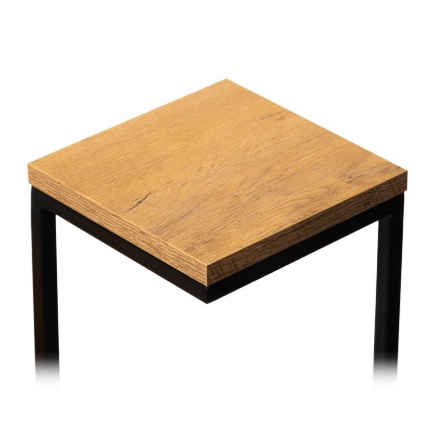 Suporte para flores KASKADA 79x40 preto/castanho