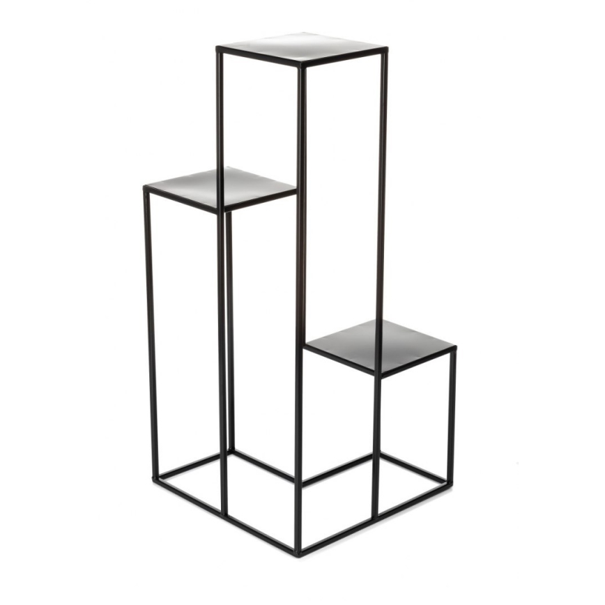 Suporte para flores KASKADA 85x40 cm preto