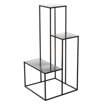 Suporte para flores KASKADA 85x40 cm preto